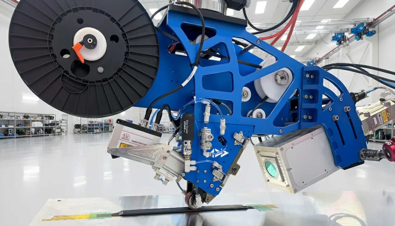 In-situ thermoplastic consolidation using Addcomposites AFP system