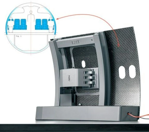  Structural battery made from carbon-fiber composite. Image source: Popular Mechanics (URL: https://www.popularmechanics.com/flight/airlines/a43490954/structural-batteries-electric-aircraft/)