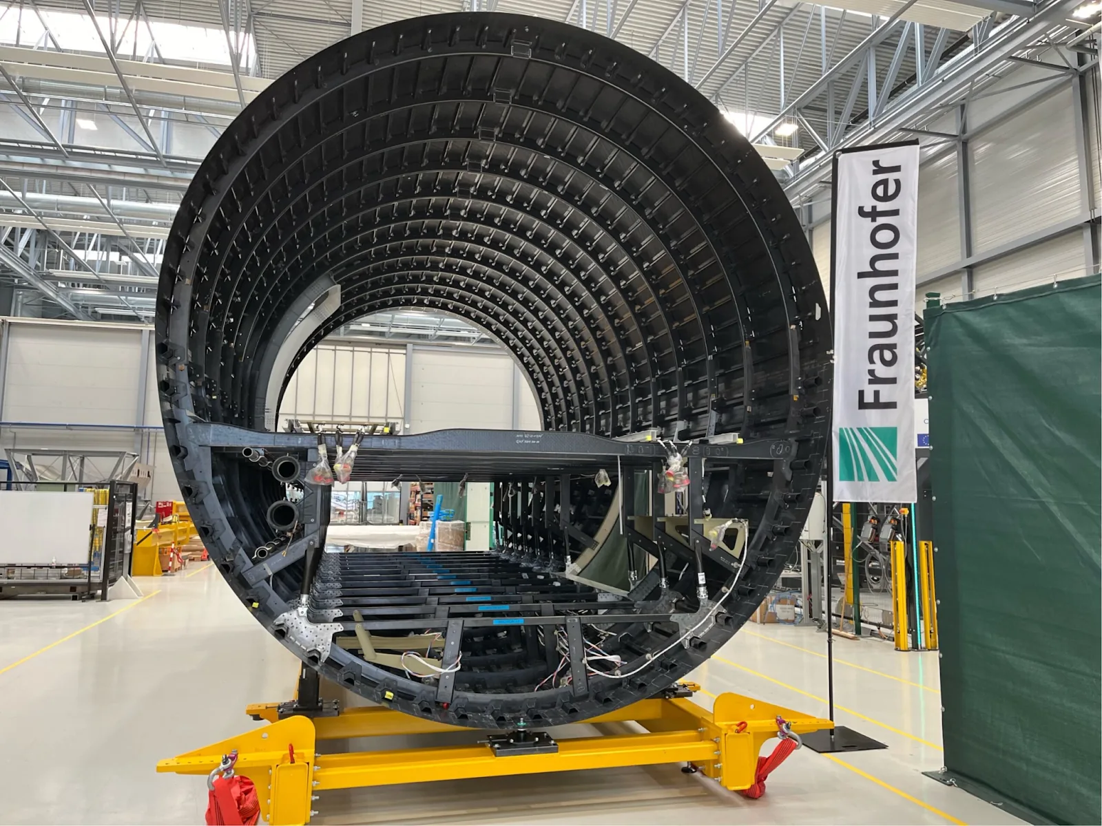 Thermoplastic fuselage demonstration