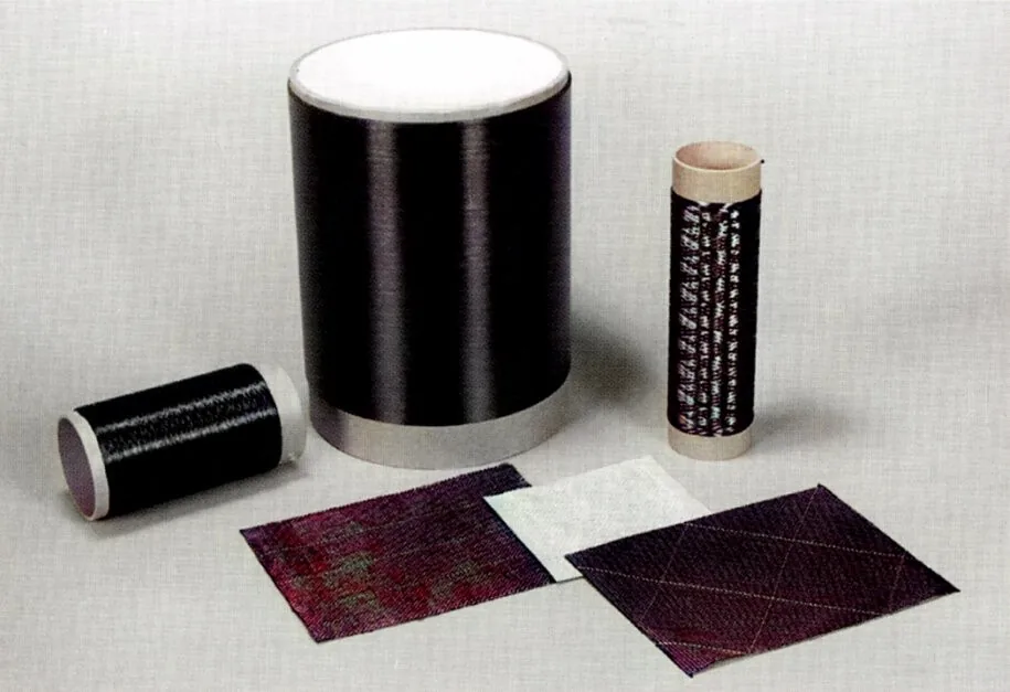 Prepreg types: unidirectional tape, woven fabric prepregs, and rovings. Source: Cytec Fiberite.