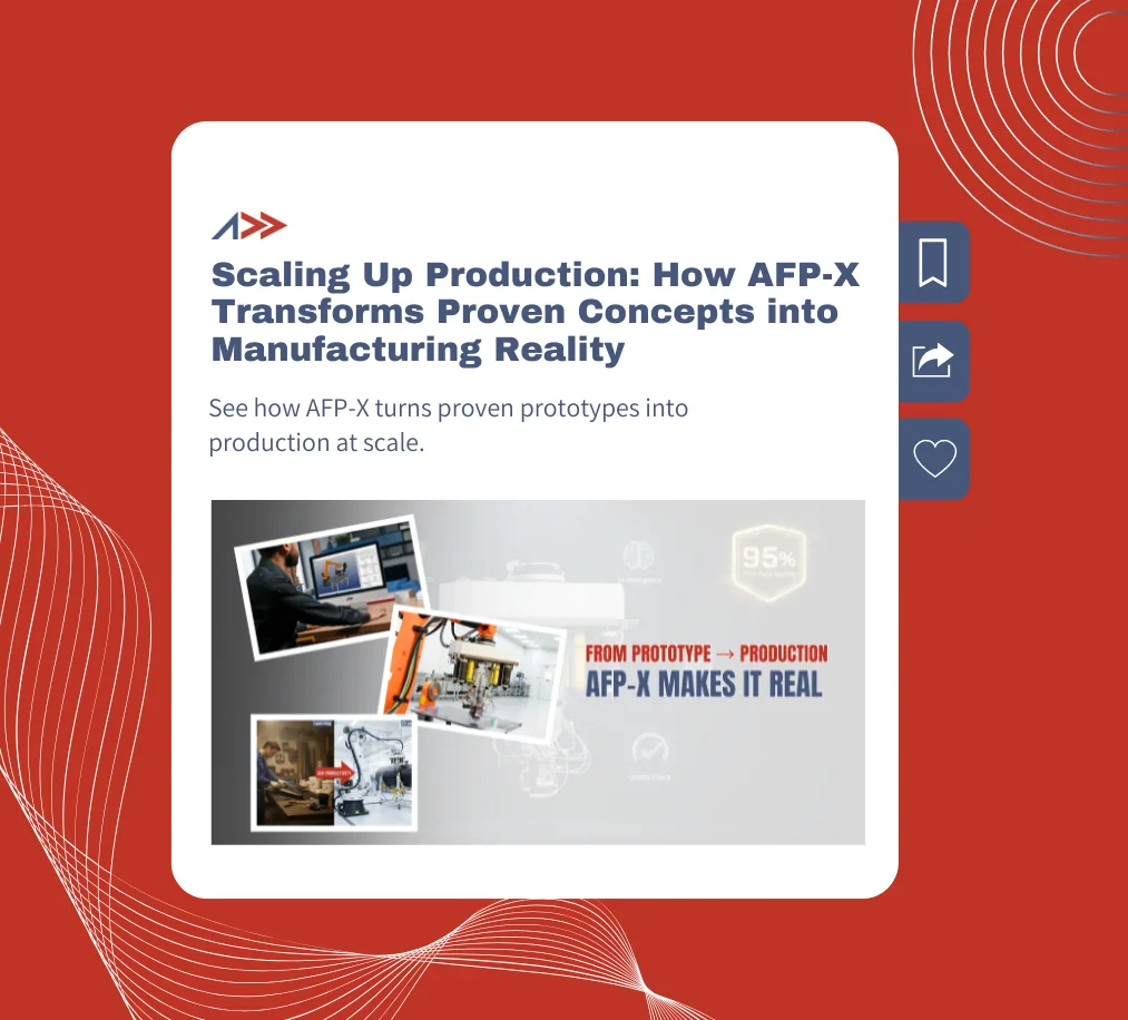 Scaling Up Production: How AFP-X Transforms Proven Concepts into Manufacturing Reality