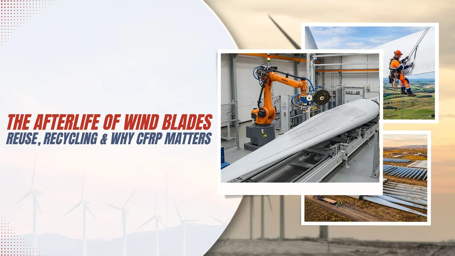 The afterlife of wind blades: reuse, recycling, and why carbon fibre matters — an Addcomposites summary of a 2025 Energies review.