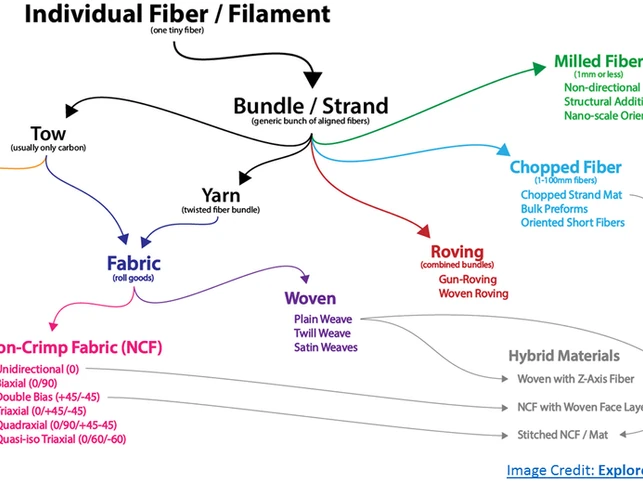 What are the Terminology, Types, and Formats of Reinforcement Fiber?