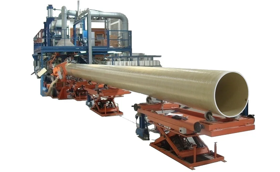 A large pipe on a machineDescription automatically generated