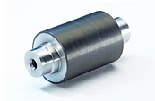 High speed rotor with CFRP composite sleeve.