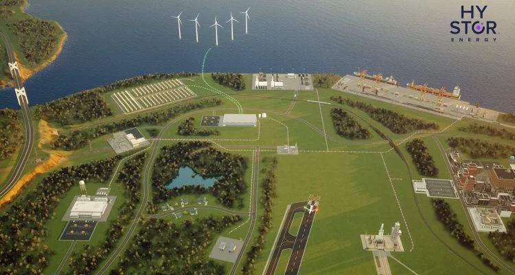 An aerial view of a small islandDescription automatically generated