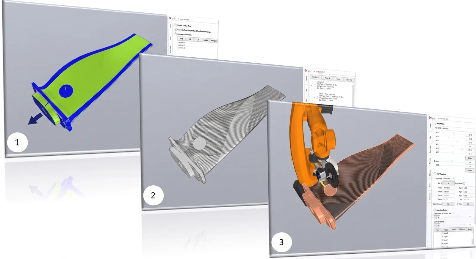 Addcomposites AddPath simulation