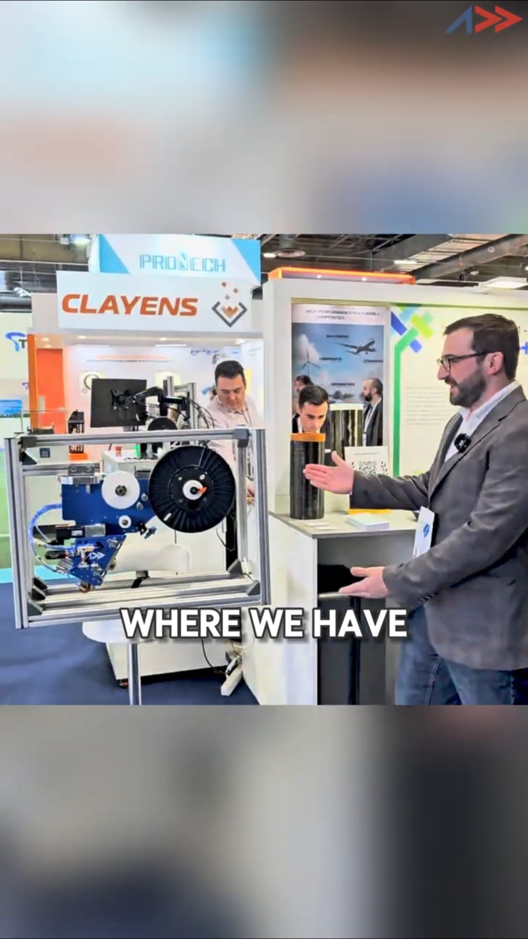 AFP-XS system demonstrated live at JEC World 2026